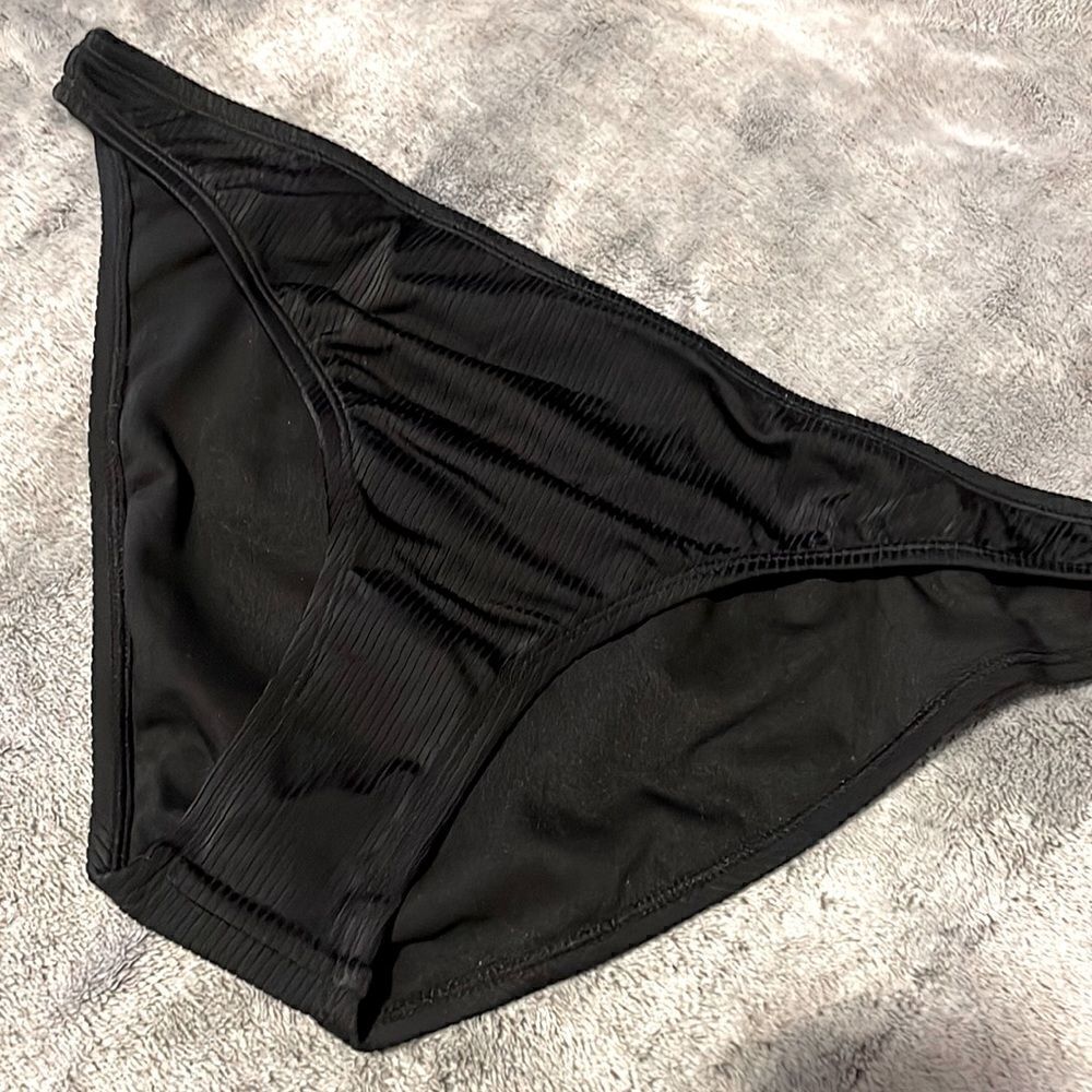 Junior’s California Waves Black Bikini Bottoms XL - Picture 4 of 4